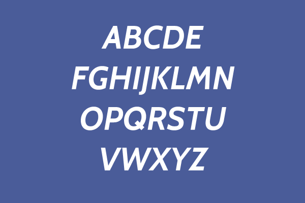 Cabin Bold Italic