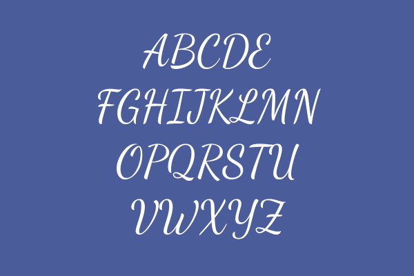 Dancing Script Regular