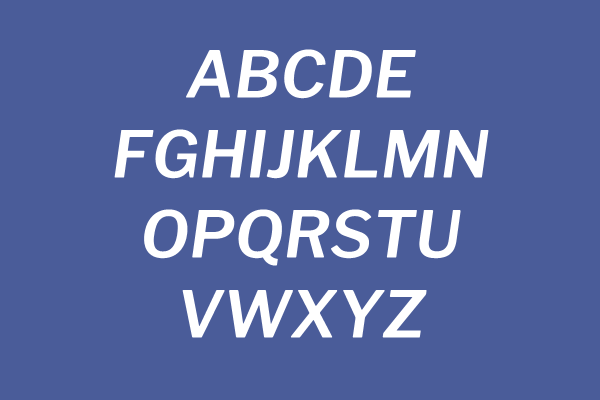 Libre Franklin SemiBold Italic