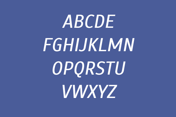 Scada Italic
