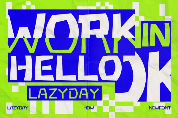 HelloFont Lazyday Bold