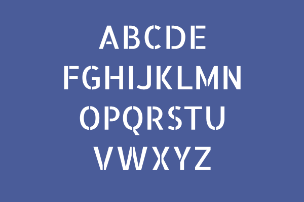 Allerta Stencil Regular