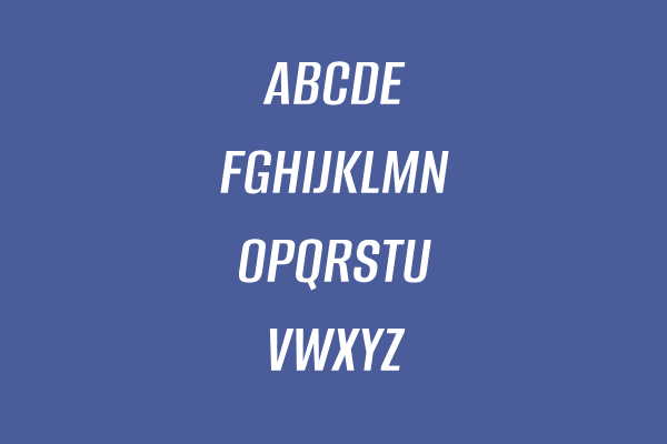 Alumni Sans SemiBold Italic