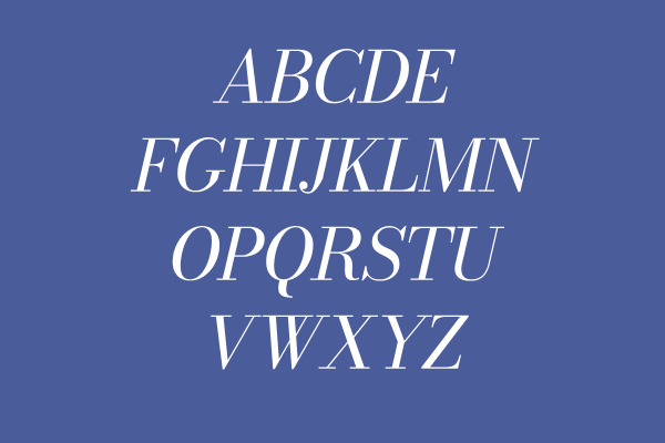 Bodoni Moda 11pt Italic