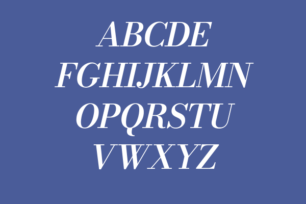 Bodoni Moda 9pt SemiBold