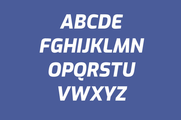 Exo ExtraBold Italic