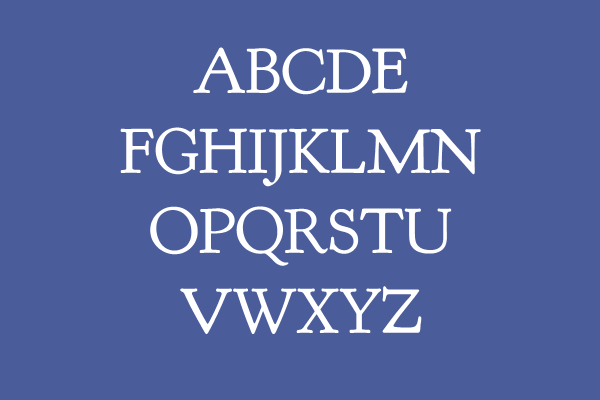 Goudy Bookletter 1911 Regular