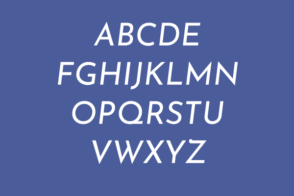 Josefin Sans Italic