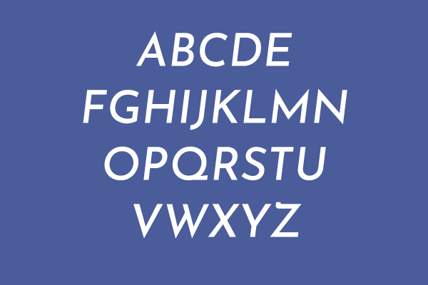 Josefin Sans Medium Italic