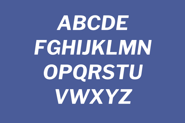 Libre Franklin Bold Italic