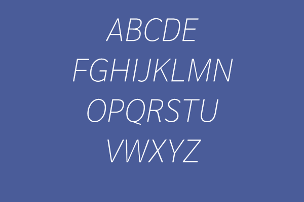 Sarabun Thin Italic