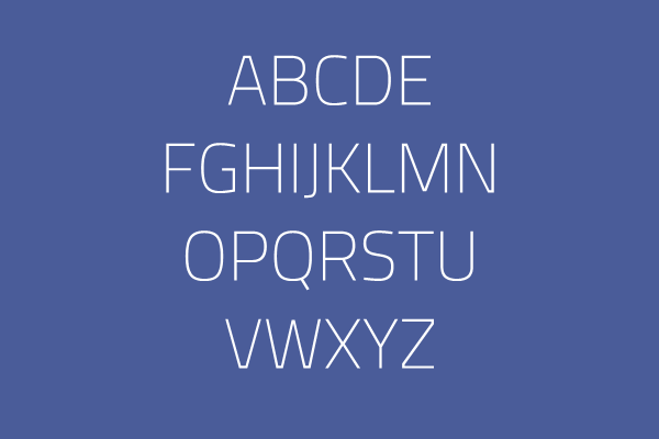 Titillium Web ExtraLight