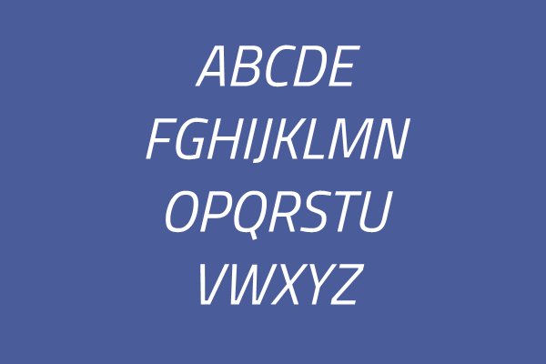 Titillium Web Italic
