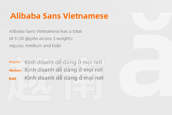 Alibaba Sans Viet Bold