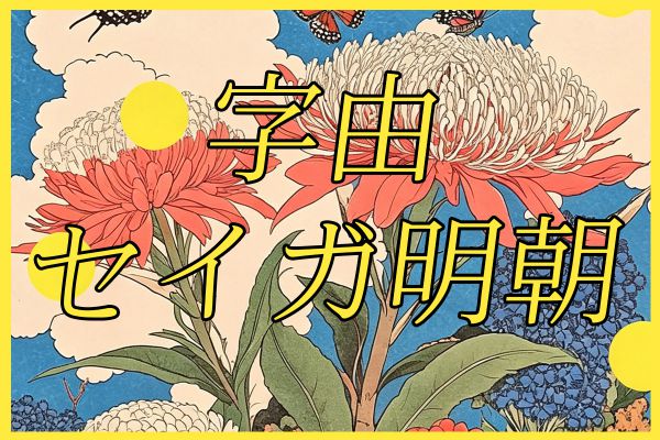 字由セイガ明朝
