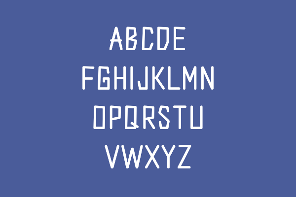 HelloFont Circuit Board Bold