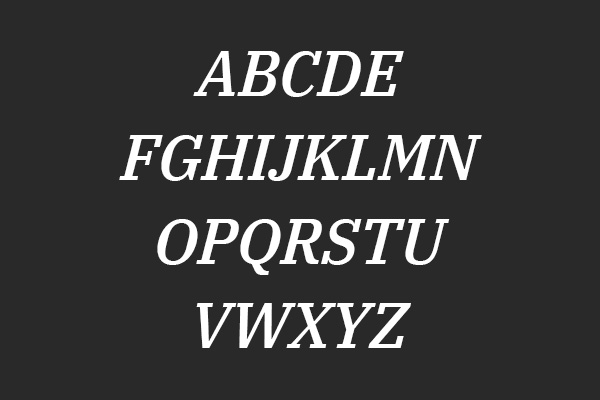 IBM Plex Serif Medium Italic