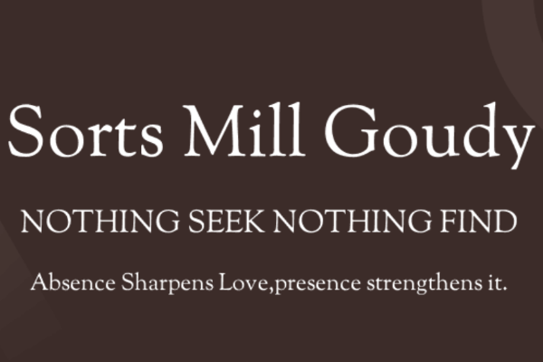 Sorts Mill Goudy Regular