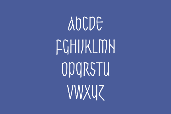 Uncial Sans Thin