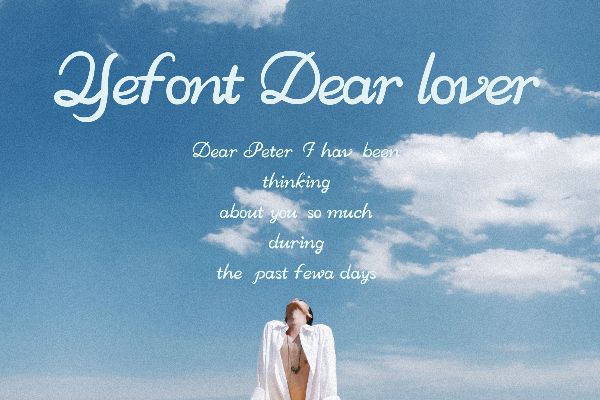YEFONT Dear lover