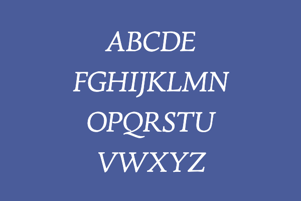 Yunsong Italic
